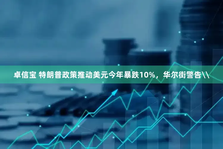 卓信宝 特朗普政策推动美元今年暴跌10%，华尔街警告\
