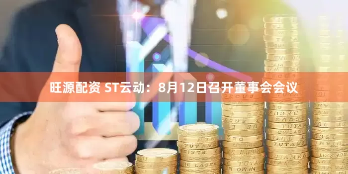 旺源配资 ST云动：8月12日召开董事会会议